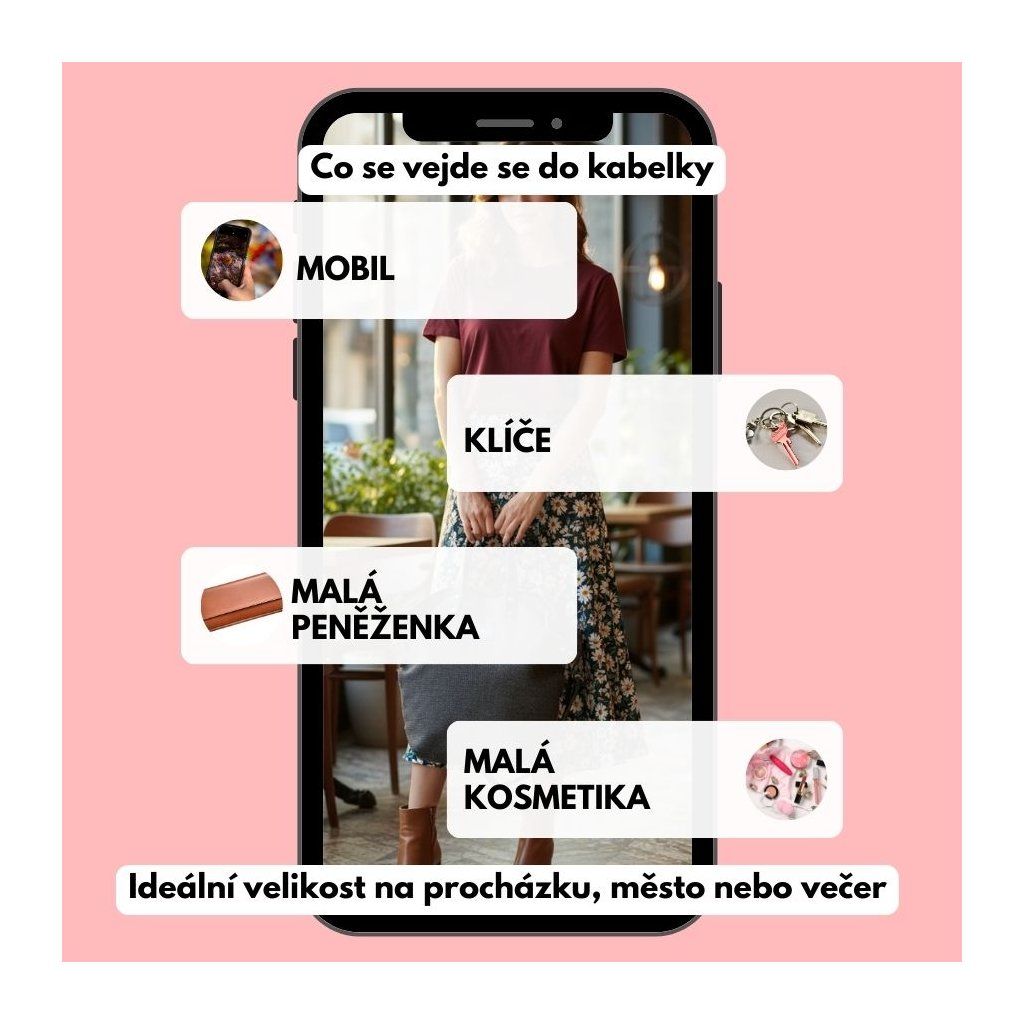 Co se vejde do černé kabelky